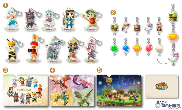 「モンスターハンターパズル アイルーアイランド」よりさまざまな衣装をまとったアイルーたちのグッズが登場！の画像2