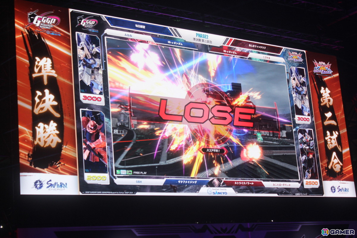 「EXVS.2 OB」を採用した「GGGP2024(ガンダムゲームグランプリ2024)」本戦レポート――まさに「横綱」級の強さを誇った2人のコンビが連覇!の画像