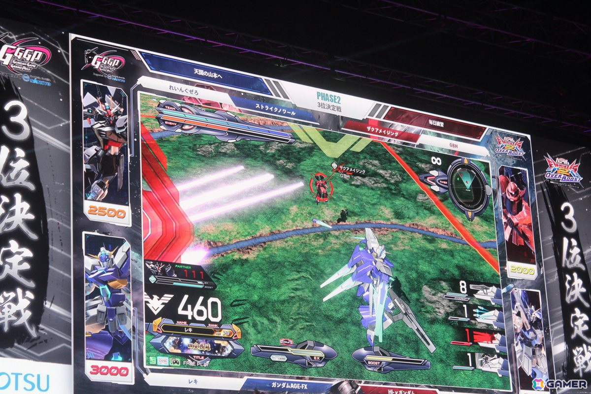 「EXVS.2 OB」を採用した「GGGP2024(ガンダムゲームグランプリ2024)」本戦レポート――まさに「横綱」級の強さを誇った2人のコンビが連覇!の画像