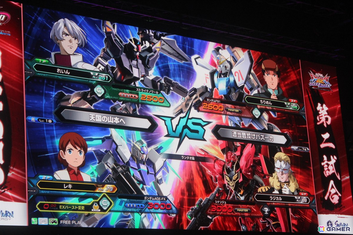「EXVS.2 OB」を採用した「GGGP2024（ガンダムゲームグランプリ2024）」本戦レポート――まさに「横綱」級の強さを誇った2人のコンビが連覇！の画像7