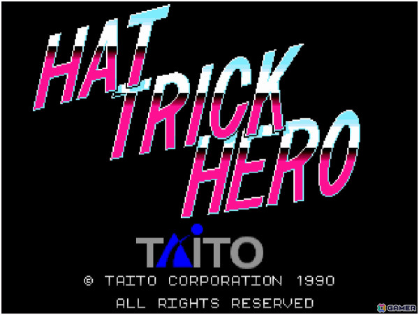 ラフプレイも可能なサッカーゲーム「ハットトリックヒーロー」がアーケードアーカイブスで7月18日に配信！の画像