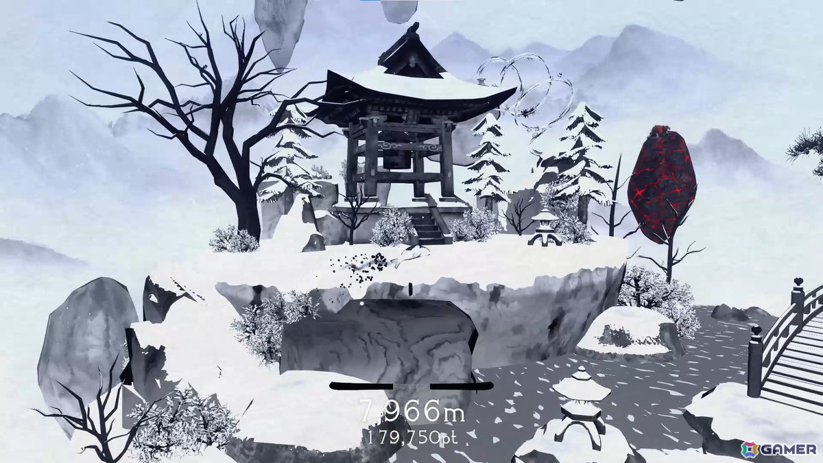 水墨山水画の世界を跳び回るリラックス禅アクションゲーム「TENSEI（点睛）」のPS5/Xbox/Switch/iOS版が8月1日にリリース！の画像