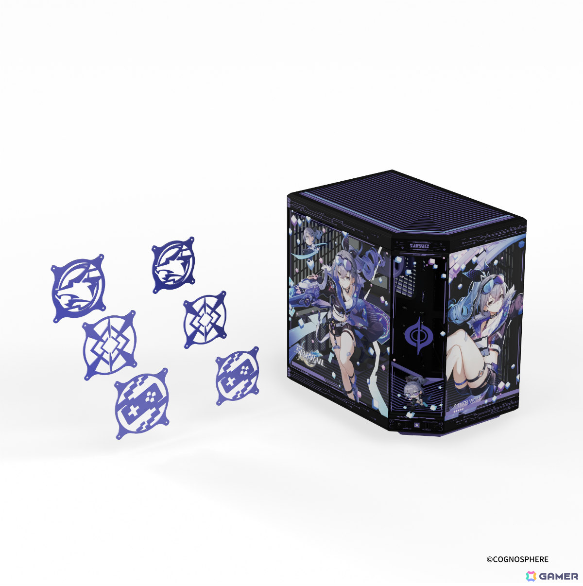 「崩壊：スターレイル」銀狼をモチーフにしたコラボPCケース「HYTE Y70 Silver Wolf Limited Edition」の予約受付が開始！の画像