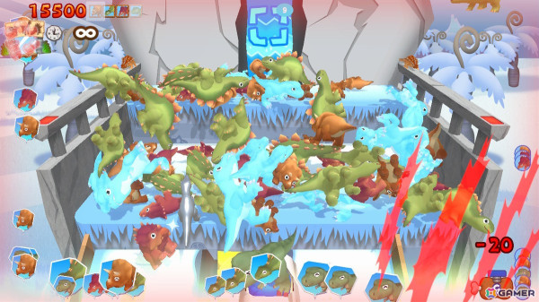 誰でも気軽に楽しめる恐竜落としゲーム「ポイポイ！恐竜パニック」が7月18日にSwitchで配信！の画像