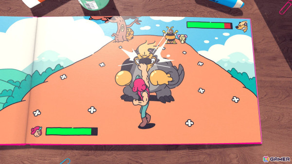 絵本の世界と現実世界を行き来するアクションアドベンチャーゲーム「The Plucky Squire」が2024年後半に発売！の画像