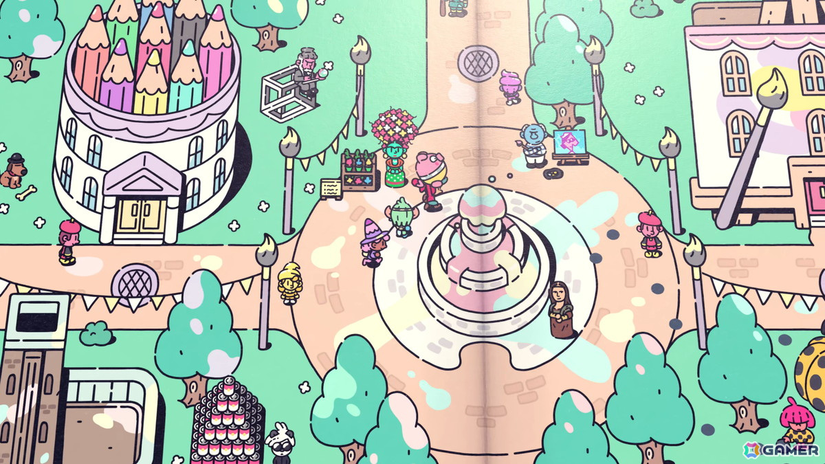 絵本の世界と現実世界を行き来するアクションアドベンチャーゲーム「The Plucky Squire」が2024年後半に発売！の画像3
