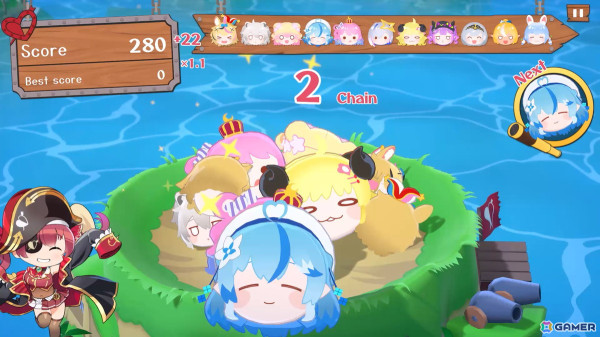 ホロライブ・宝鐘マリンさんをテーマにした3Dパズルゲーム「ホロライブお宝マウンテン」が「holo Indle」からSteamにて2024年夏リリース！の画像4
