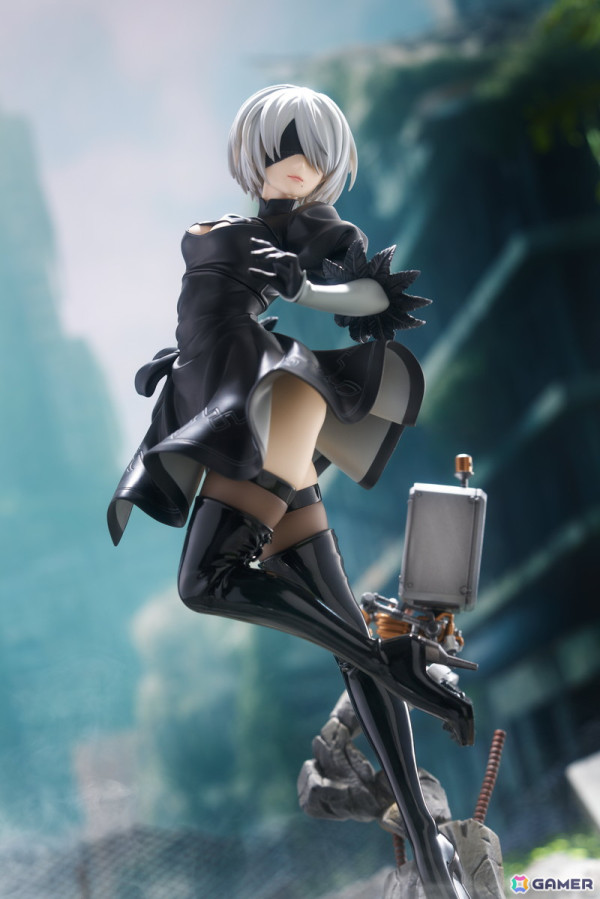 「NieR:Automata Ver1.1a」の2Bが躍動感のあるポージングで1/7スケールフィギュア化！予約受付もスタートの画像4