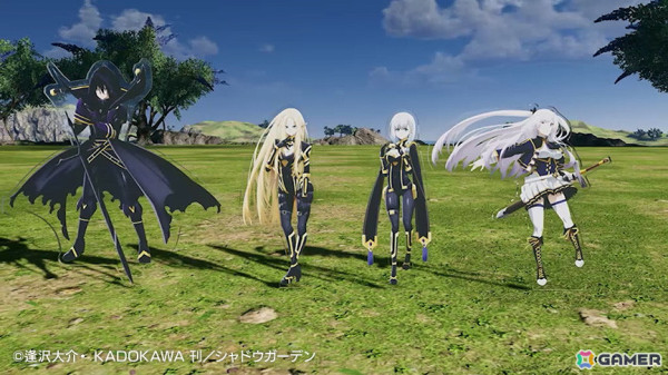 「PSO2 ニュージェネシス」でアニメ「陰の実力者になりたくて！」とのコラボが開催！ログインでシャドウたちのアクリルスタンド風ビルドパーツがもらえるの画像3