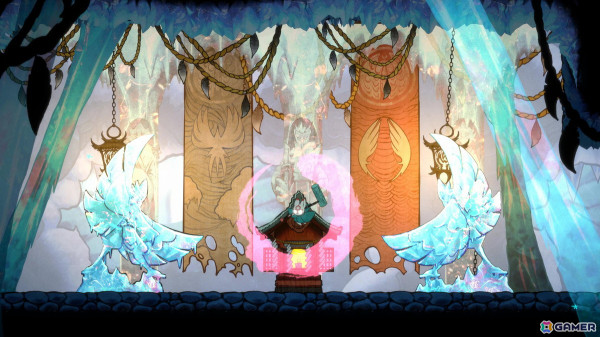 ちっちゃな妖怪が華麗に飛び回る2D和風アクションゲーム「ボウと月夜の碧い花」が発売！竹安佐和記氏との共作となる発売記念コラボイラストも公開の画像