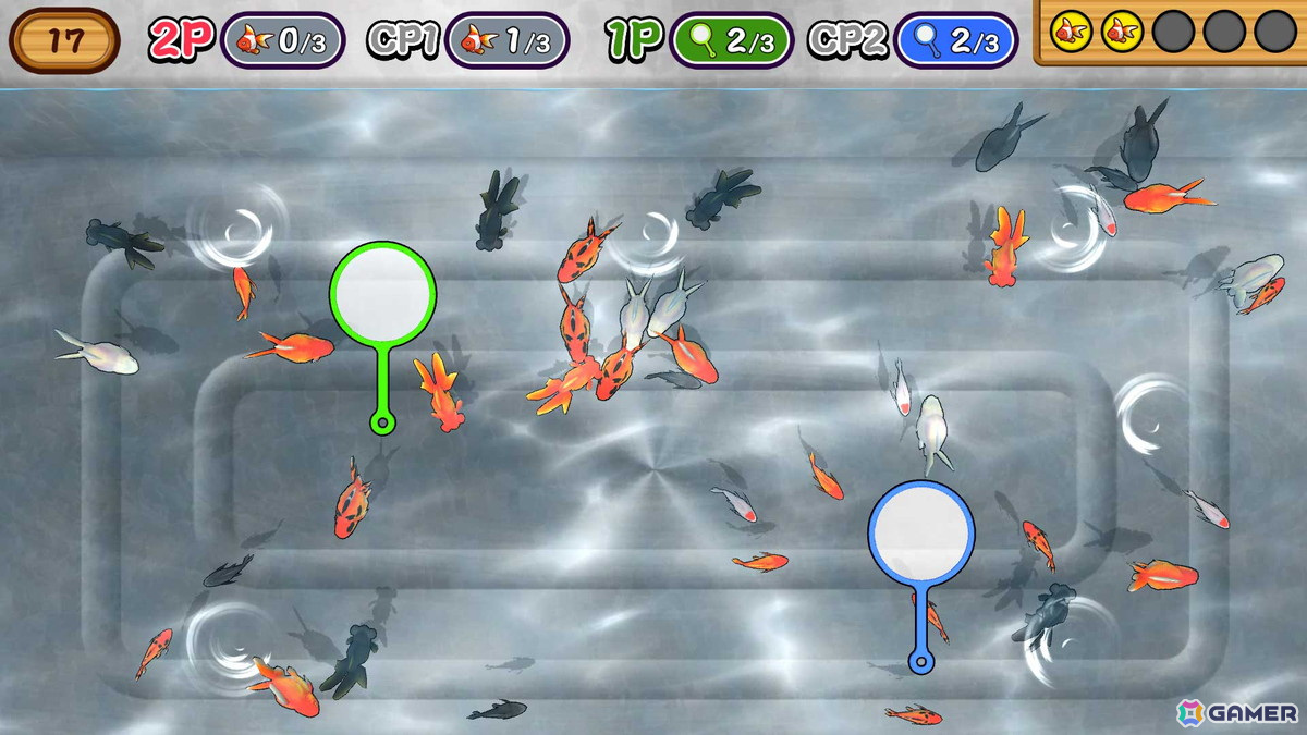 「人狼金魚」が8月1日にSwitchで配信！金魚役と金魚をすくうポイ役に分かれて戦うパーティゲームの画像