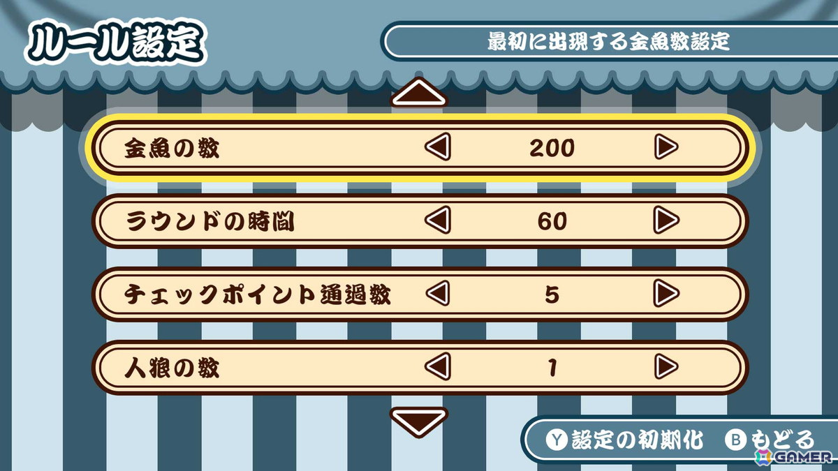 「人狼金魚」が8月1日にSwitchで配信！金魚役と金魚をすくうポイ役に分かれて戦うパーティゲームの画像