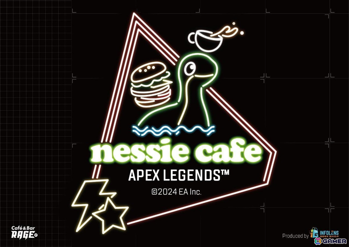 Apex Legends」のコラボカフェ「ネッシーカフェ」が東京／池袋の「Cafe
