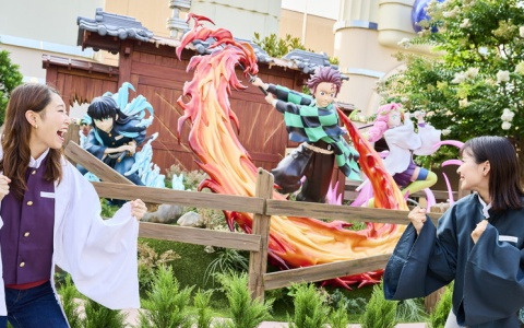 USJで「鬼滅の刃」の世界を超リアルに体感できる2大アトラクションとレストランが7月19日に登場！先行公開のレポートが到着