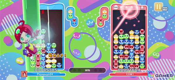 「ぷよぷよパズルポップ」に「よんてさき」や「アクティブ」など4種類のルールが実装！ショップには2曲のBGMが追加の画像2