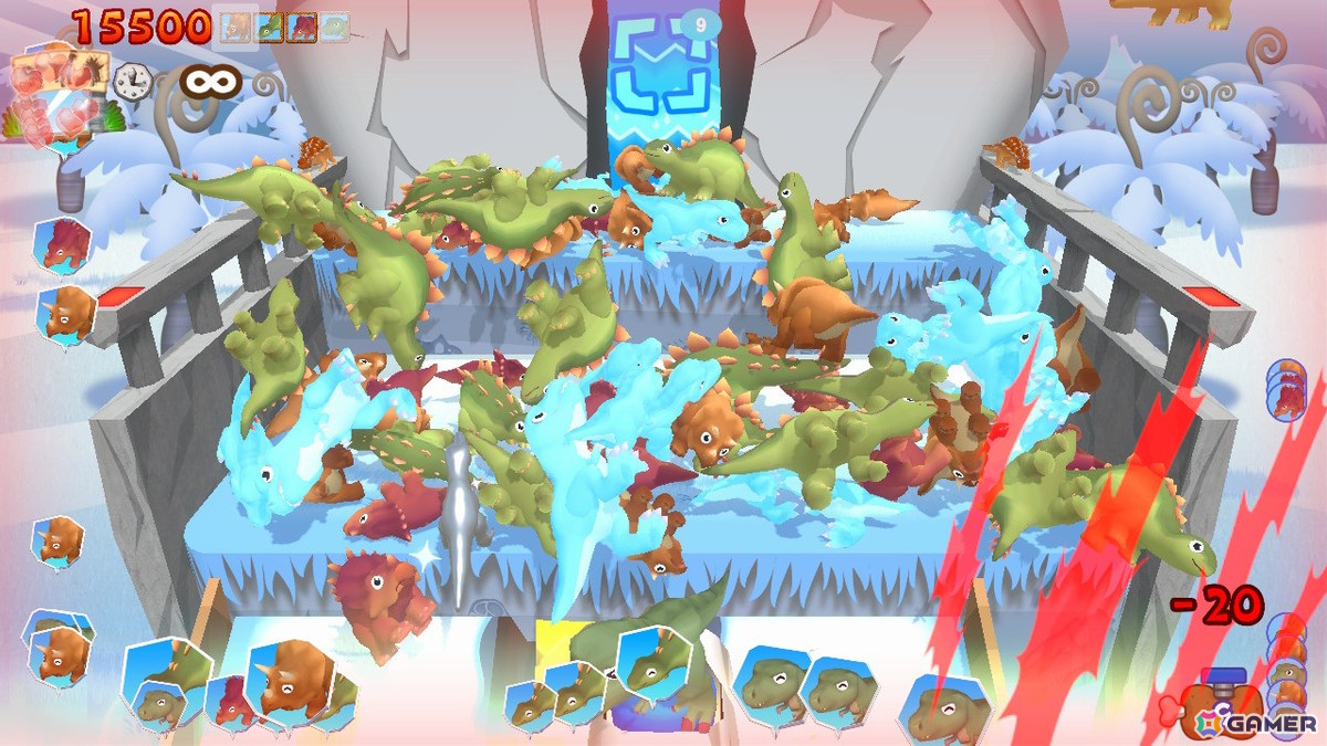 プッシャー系恐竜落としゲーム「ポイポイ！恐竜パニック」がSwitchで配信！の画像5