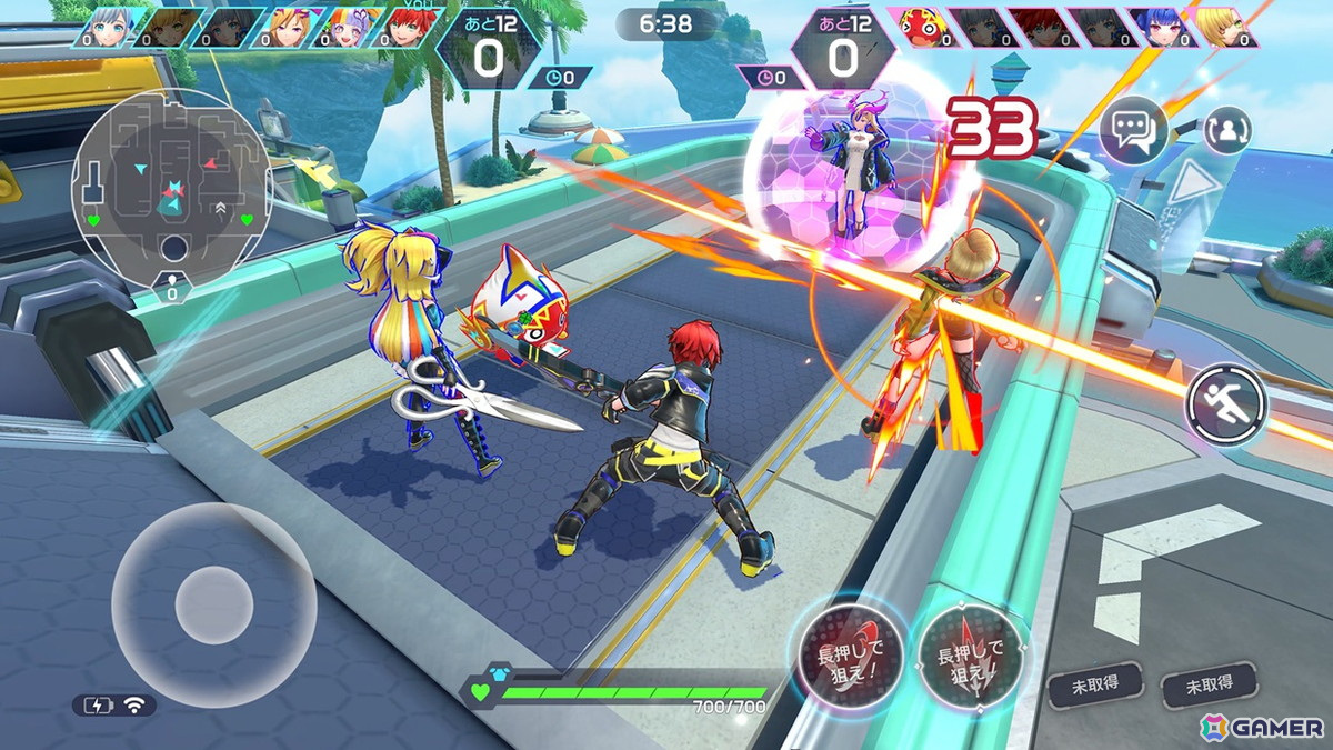 コロプラ×MIXIによるスマホ向けチームアクション「フェスティバトル」の事前登録が開始!の画像