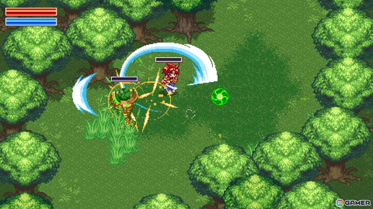 ローリング中にタイミングよく剣を振ればカウンターが発動!