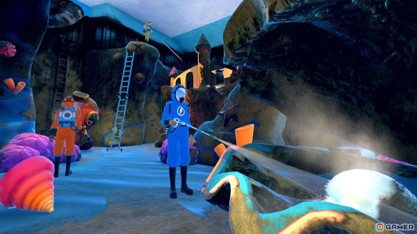 「パワーウォッシュ シミュレーター」無料DLC「マッキンガム事件簿 第三弾」が配信!“海”をテーマに水族館や研究用潜水艇をウォッシュの画像