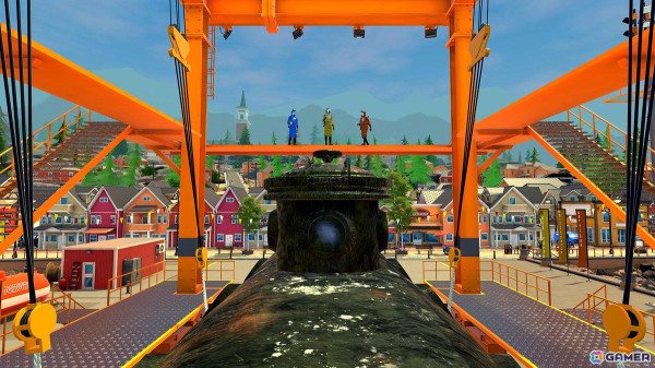 「パワーウォッシュ シミュレーター」無料DLC「マッキンガム事件簿 第三弾」が配信!“海”をテーマに水族館や研究用潜水艇をウォッシュの画像