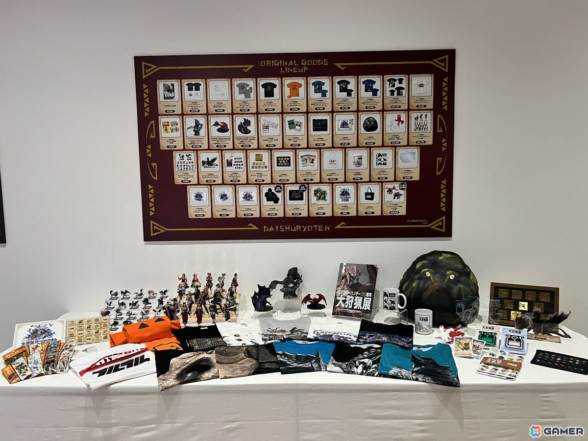 “モンスターハンター20周年大狩猟展”をレポート！シリーズ20年の歴史が詰まった展示内容にの画像