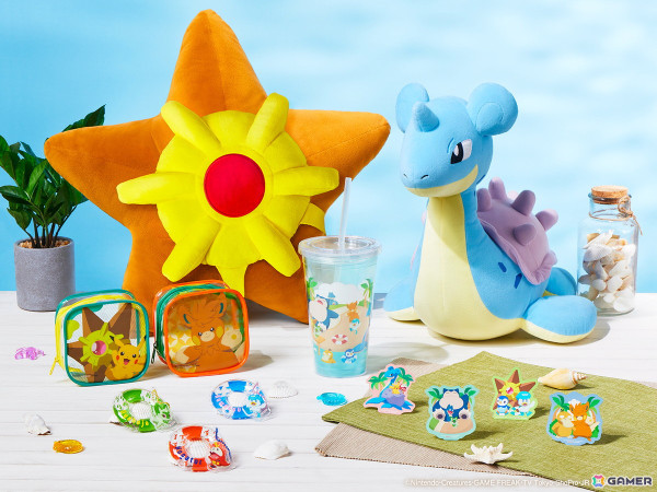 「ポケモン わくわくバカンスキャンペーン in NAMCO」が7月26日より開催！500円プレイでポケモンのタンブラーやクリアポーチが当たるの画像1