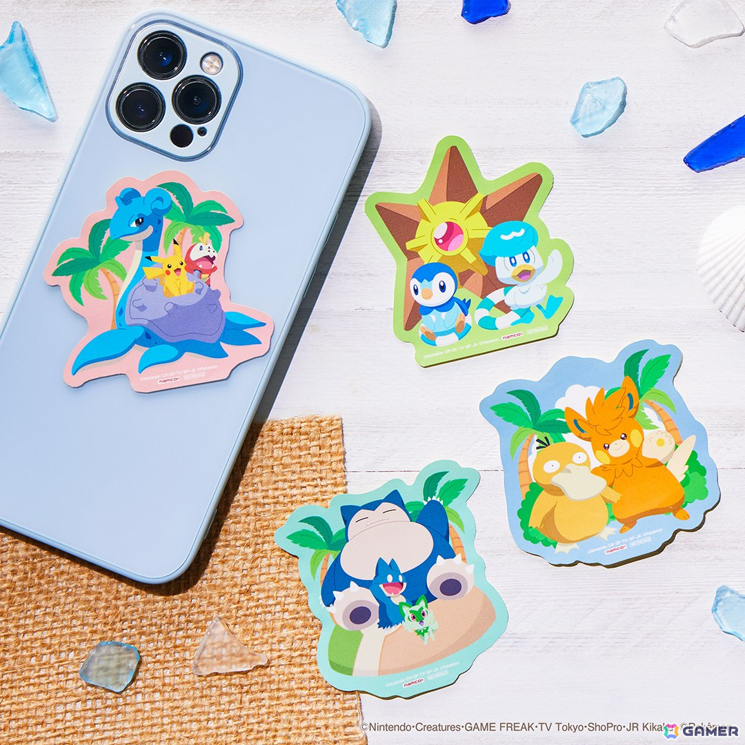 「ポケモン わくわくバカンスキャンペーン in NAMCO」が7月26日より開催!500円プレイでポケモンのタンブラーやクリアポーチが当たるの画像