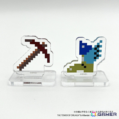 「ドルアーガの塔」40周年イヤーがスタート！ドット絵アクリルスタンドなどの新グッズが第1弾として登場の画像3