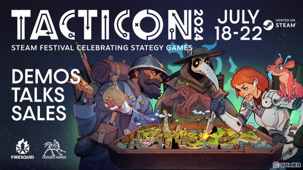 ストラテジーゲームの祭典「TactiCon 2024」がSteamで開幕！100タイトル以上がセールに参加し体験版もプレイ可能の画像1