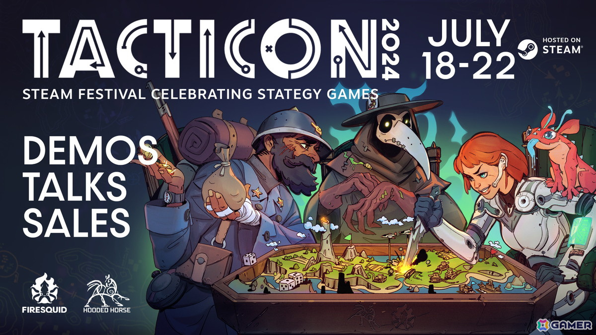 ストラテジーゲームの祭典「TactiCon 2024」がSteamで開幕！100タイトル以上がセールに参加し体験版もプレイ可能の画像