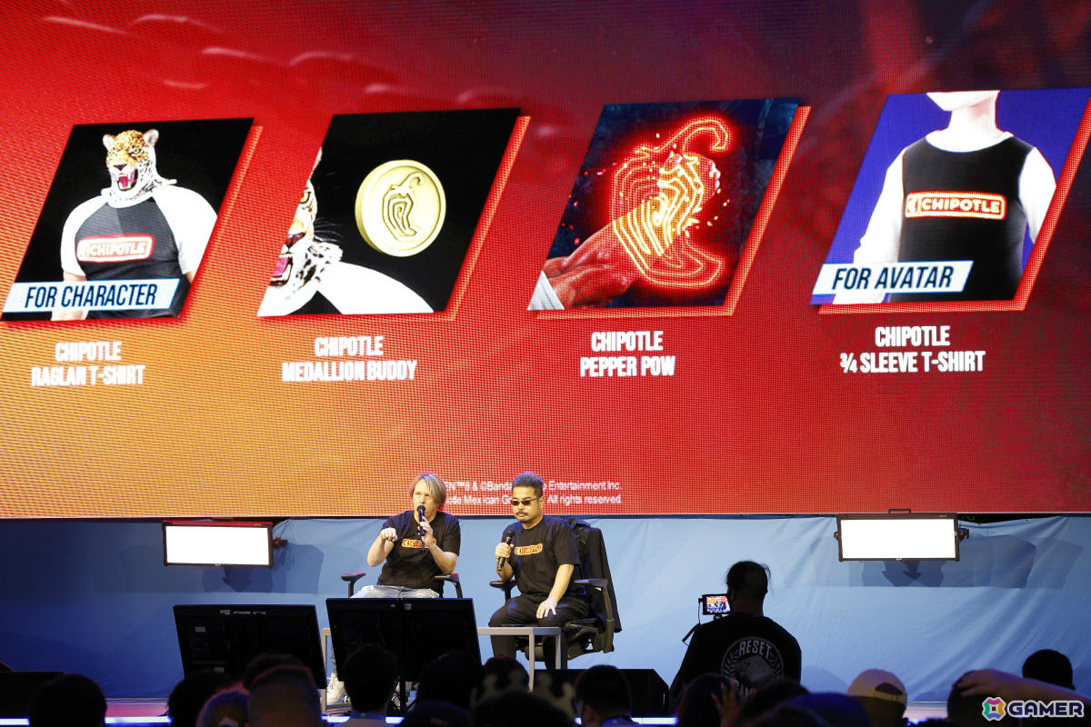 EVO 2024「鉄拳8」ブースの初日レポートが公開！リディアの試遊に加えメキシコ料理レストラン「Chipotle」とのコラボも発表にの画像