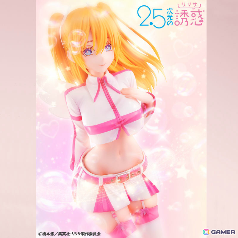 TVアニメ「2.5次元の誘惑」天野リリサの最初のコスプレ形態“リリエル 天使衣装”が1/7スケールで立体化!の画像