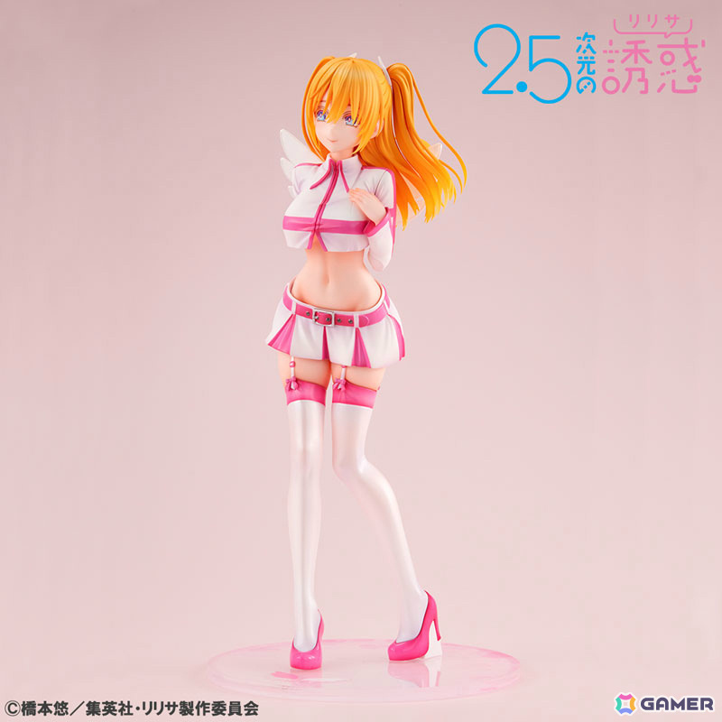 TVアニメ「2.5次元の誘惑」天野リリサの最初のコスプレ形態“リリエル 天使衣装”が1/7スケールで立体化!の画像