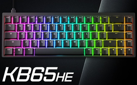 Endgame Gear初となるゲーミングキーボード「KB65HE」が発売！高速レスポンスのラピッドトリガーを搭載