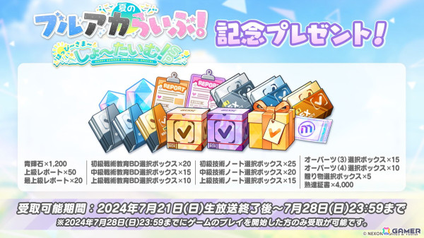 「ブルアカ」3.5周年でホシノ（臨戦）とシロコ＊テラーが登場！水着姿のサオリ、アツコ、ヒヨリが登場するアリウススクワッドのイベントもの画像100
