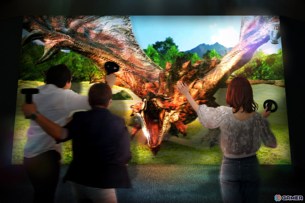 ニジゲンノモリにて「モンスターハンター」コラボアトラクションが7月27日より開催！リオレウスの討伐に挑戦の画像1