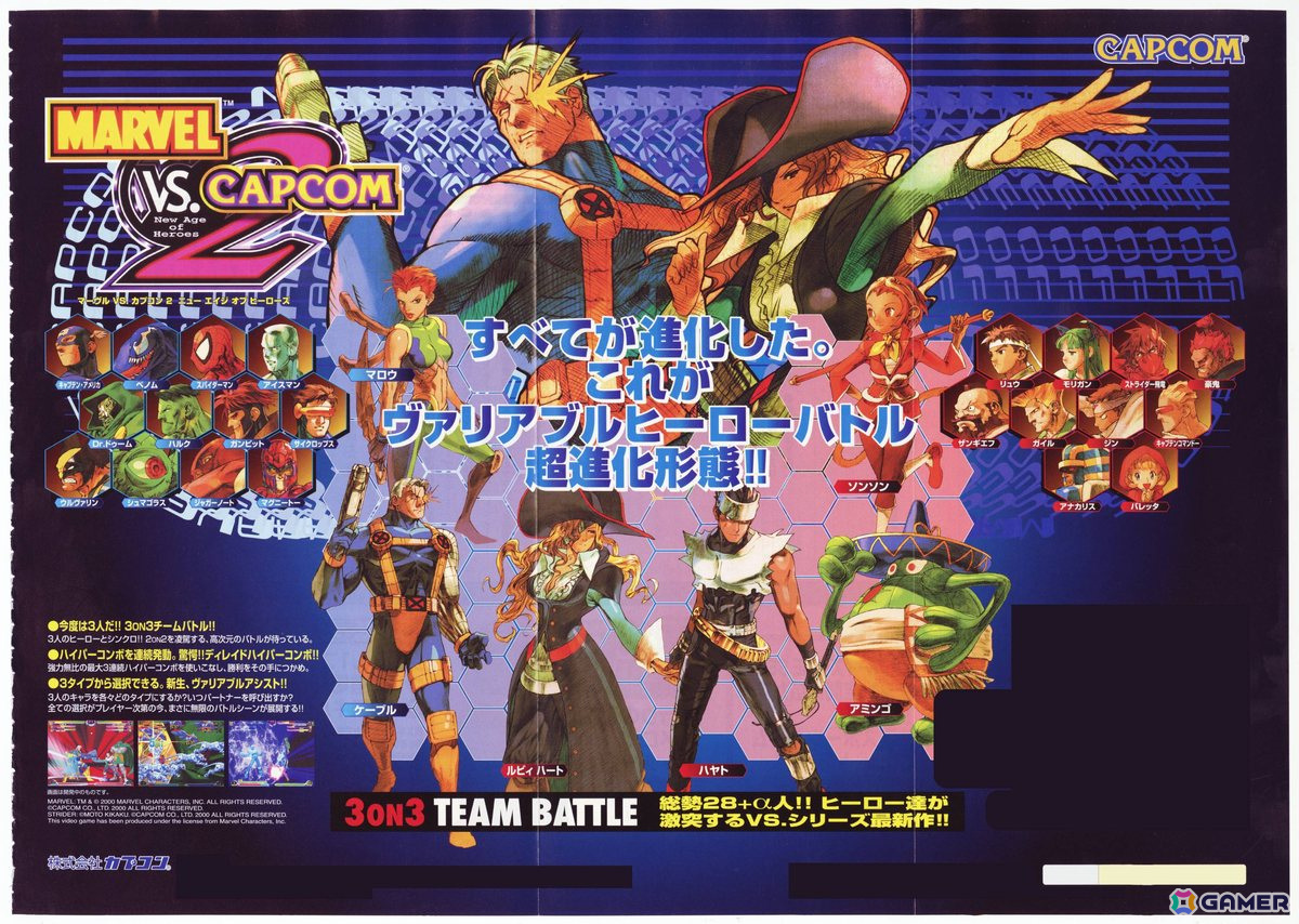 マーベルVSカプコン　カプコンファイティングコレクション2 セット カプコン ファイティング コレクション2』が2025年に発売決定