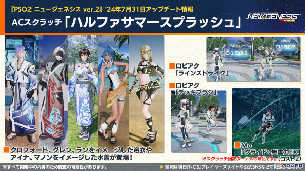 「PSO2 ニュージェネシス」強力な特殊兵装「M.A.R.S.」の詳細が発表！「シャンフロ」コラボではサンラクたちになりきれるアバターアイテムなどが登場の画像5