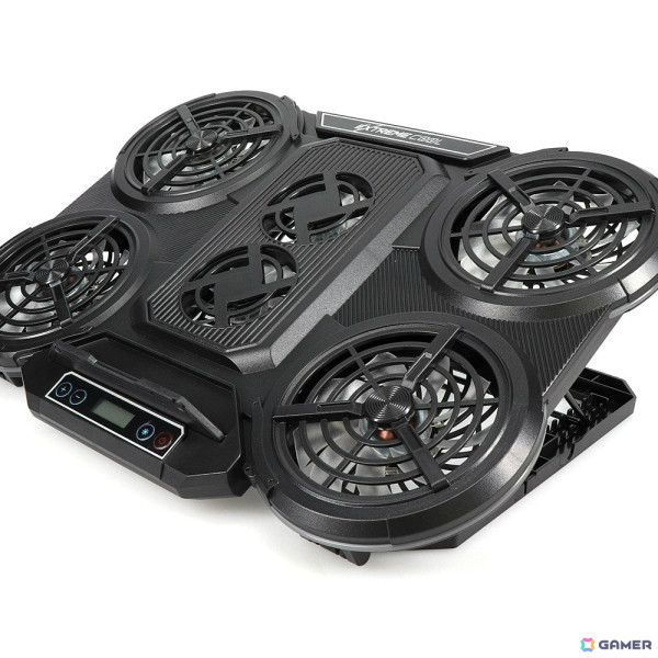 6基のファンでノートPCを効率よく冷却できるスタンド型クーラー「EXTREME COOL」が発売！スタイルに合わせて角度調整も可能の画像6
