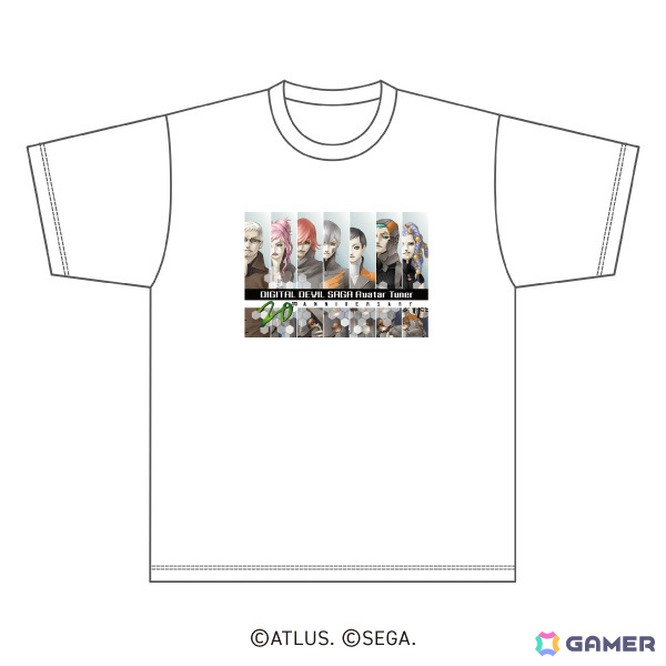 「DIGITAL DEVIL SAGA アバタール・チューナー」20周年を記念してTシャツやアクスタなどのグッズが登場！7月25日12時より予約受付を開始の画像4