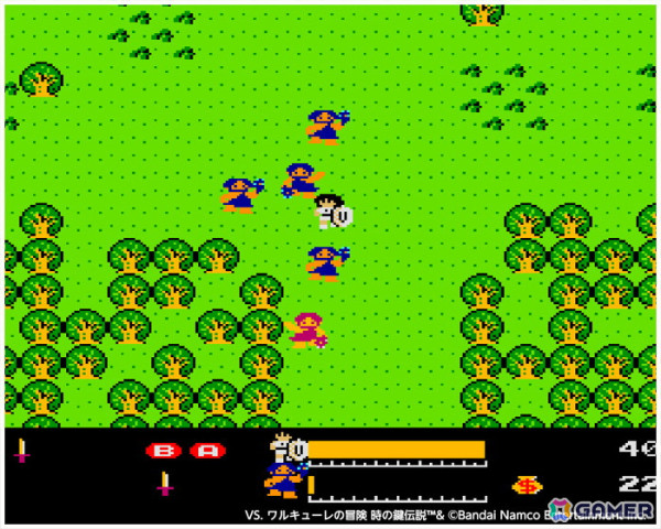 アーケードアーカイブス VS. ワルキューレの冒険 時の鍵伝説」7