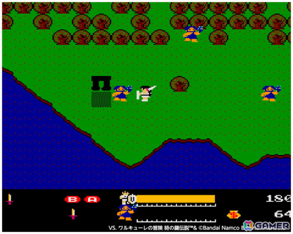 「アーケードアーカイブス VS. ワルキューレの冒険 時の鍵伝説」7月25日に配信！1986年にナムコから発売されたRPGの画像