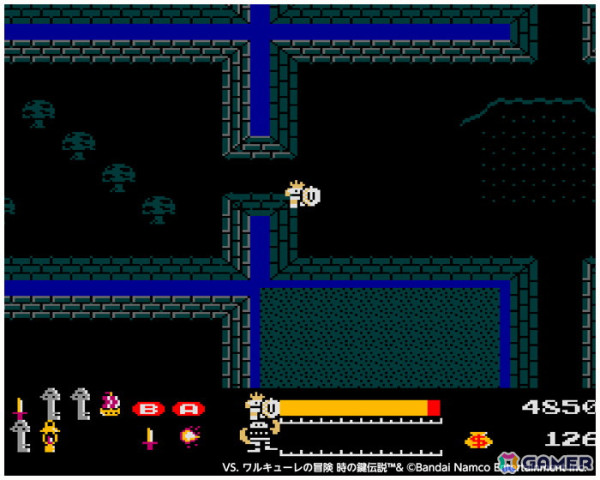 「アーケードアーカイブス VS. ワルキューレの冒険 時の鍵伝説」7月25日に配信！1986年にナムコから発売されたRPGの画像
