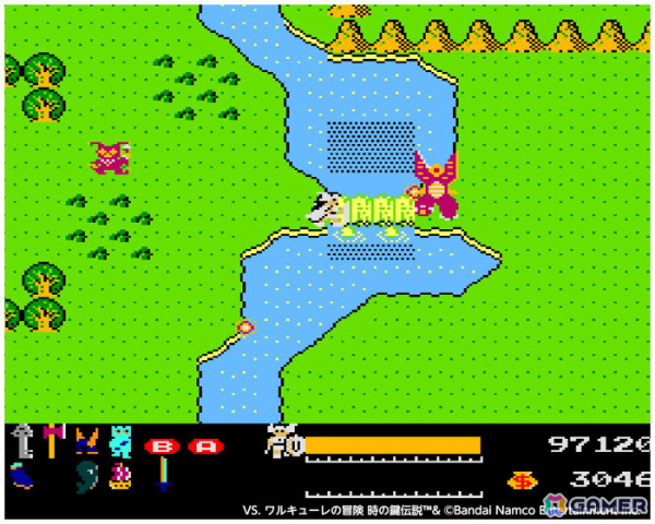 「アーケードアーカイブス VS. ワルキューレの冒険 時の鍵伝説」7月25日に配信！1986年にナムコから発売されたRPGの画像