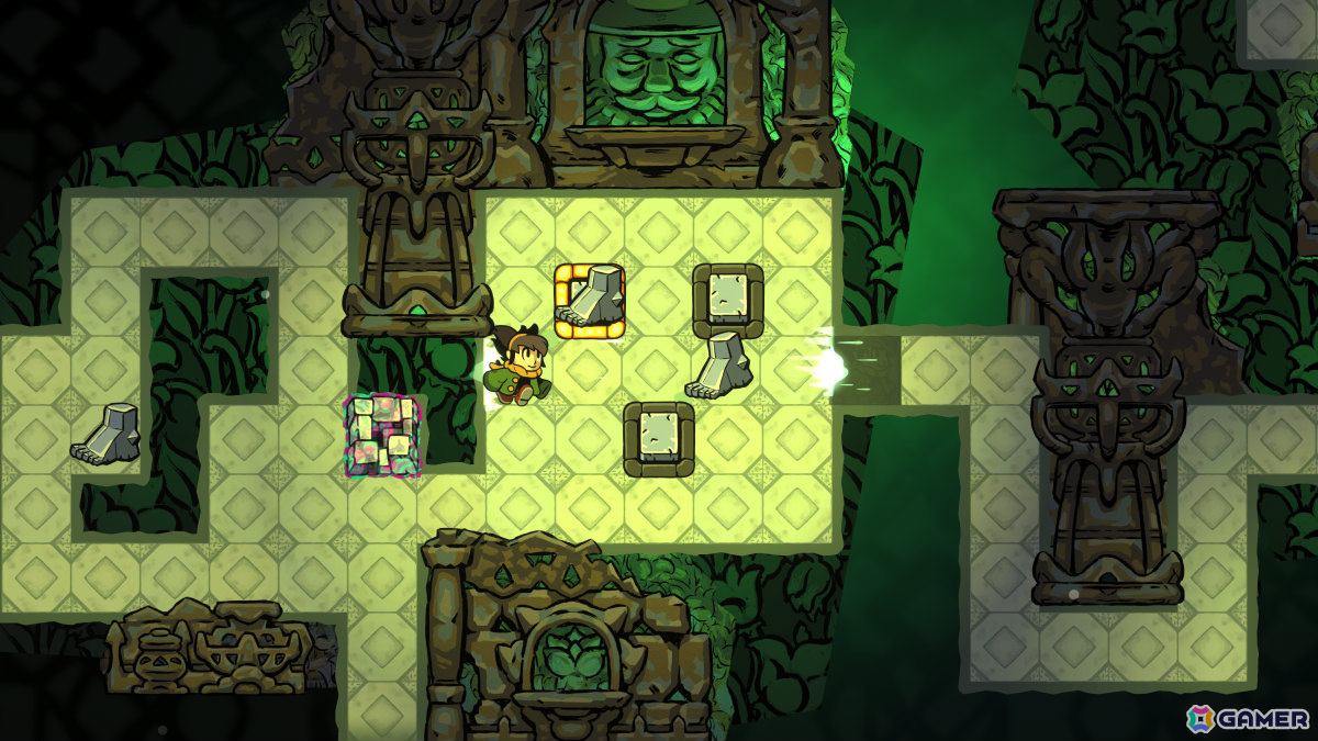 主人公が動けば世界も動くロールパズリングゲーム「アレンジャー・ロールパズリングの旅」がSwitchで配信！の画像10