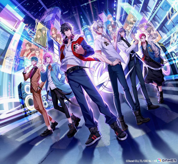 「ヒプノシスマイク-Dream Rap Battle-」のキービジュアル2種類が公開！ティザーPV第3弾から登場した謎めいたキャラたちの姿もの画像2
