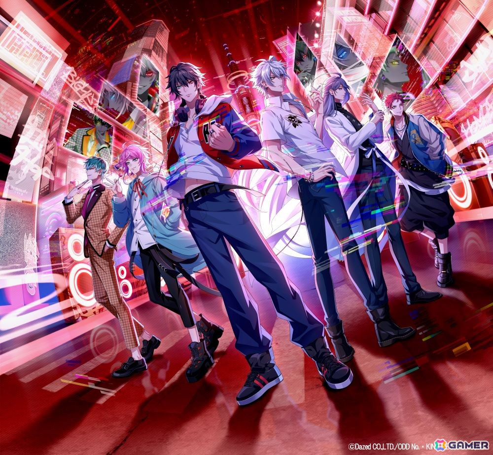 ヒプノシスマイク-Dream Rap Battle-」のキービジュアル2種類が