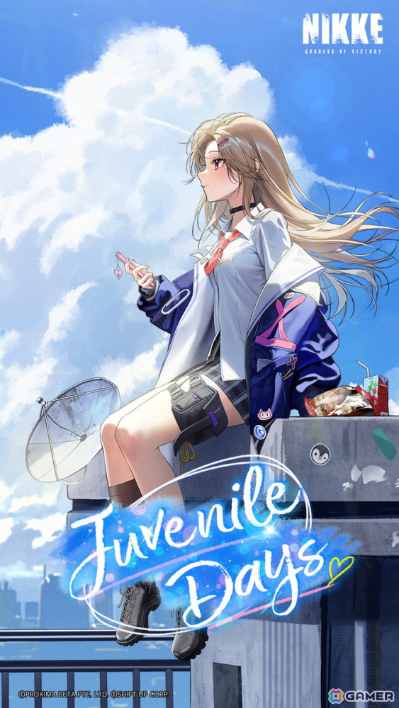 「勝利の女神：NIKKE」友だちとは何かという答えを探す「アイン（CV：小鹿なお）」が登場！バージョン「JUVENILE DAYS」が実装の画像6