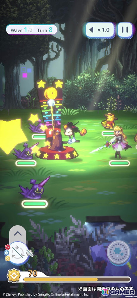 「ディズニー ピクセルRPG」事前登録者数が20万人を突破！ゲームプレイ動画が公開にの画像5