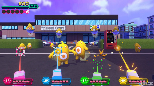 ポップなキャラたちが大暴れする爽快ガンシューティングゲーム「バン！バン！バンディッツ」が11月28日にSwitchで発売！の画像